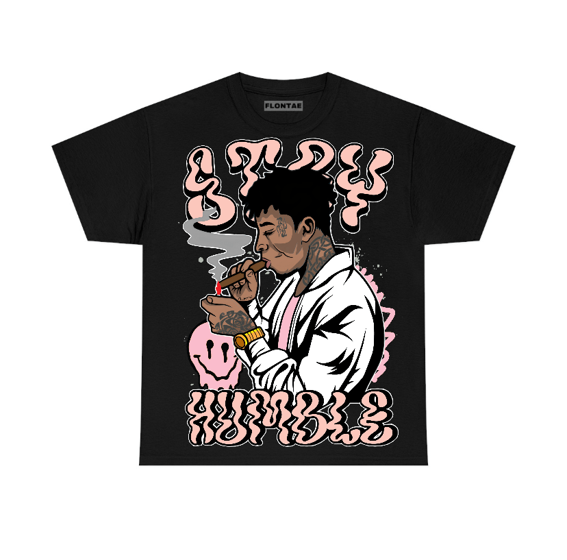 Legend Pink 11s Low Flontae T-Shirt Stay Humble Graphic