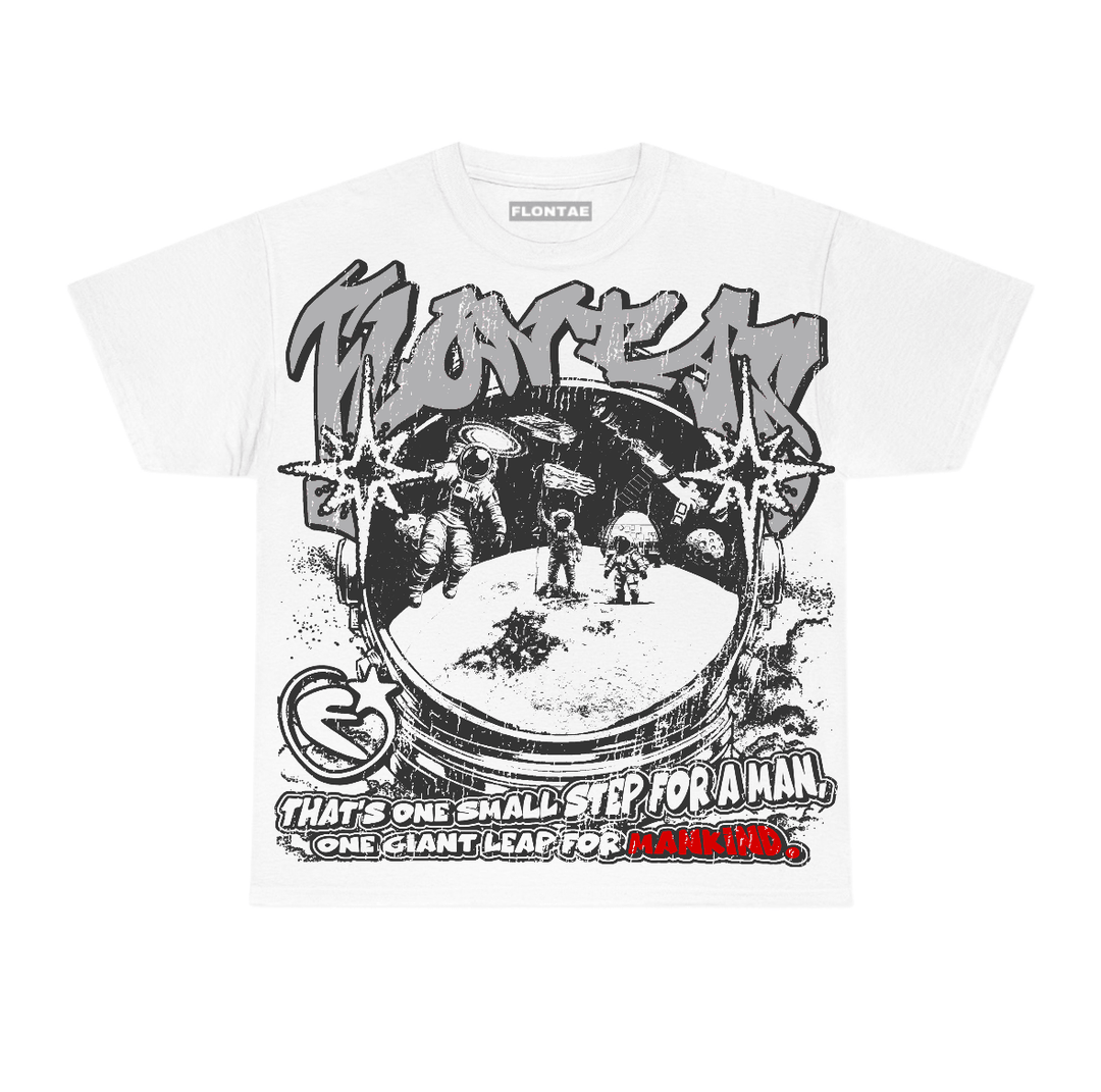 White Cement 4s Flontae T-Shirt Be Proud Graphic