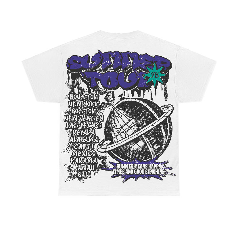 Grape 5s Flontae T-Shirt Happiness Graphic