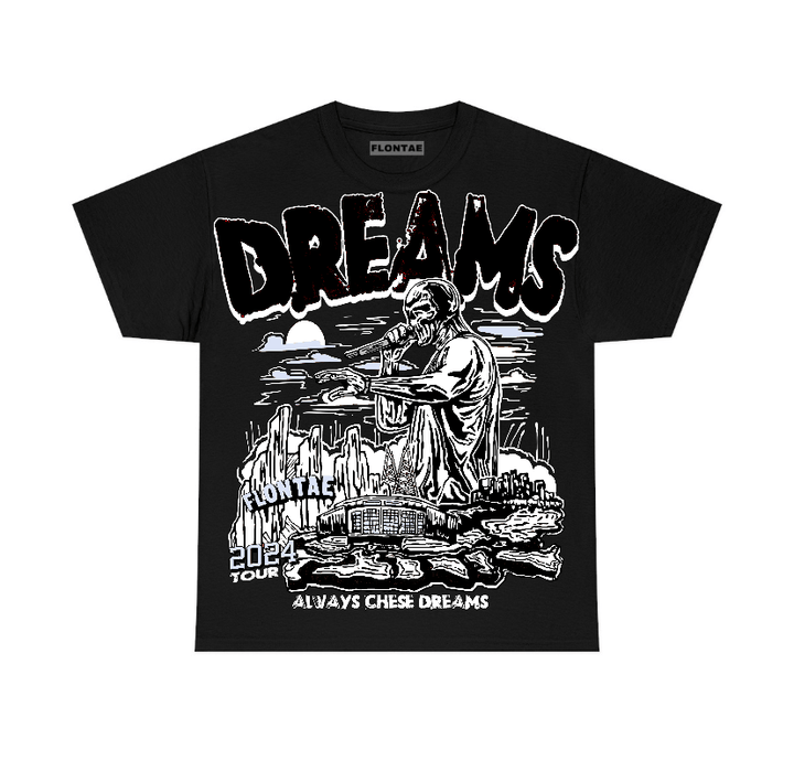 Reverse Oreo 6s Flontae T-Shirt Always Chase Dreams Graphic