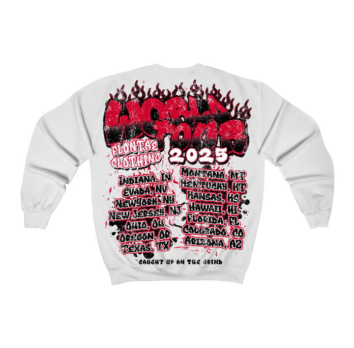 85 Bred 1s Flontae Crewneck Sweatshirt Intelligence Graphic