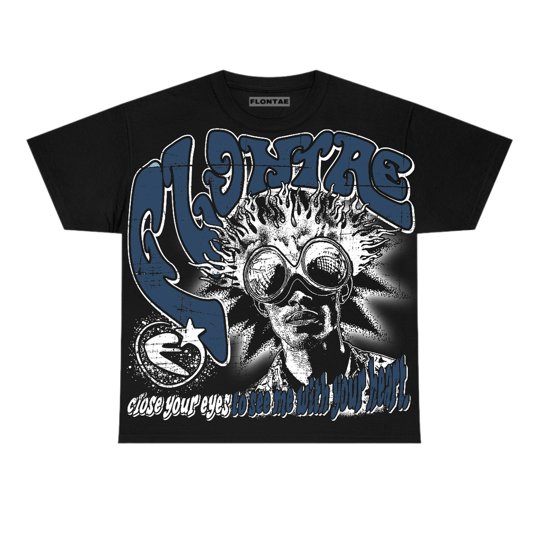 French Blue 12s Flontae T-Shirt Dreaming Graphic
