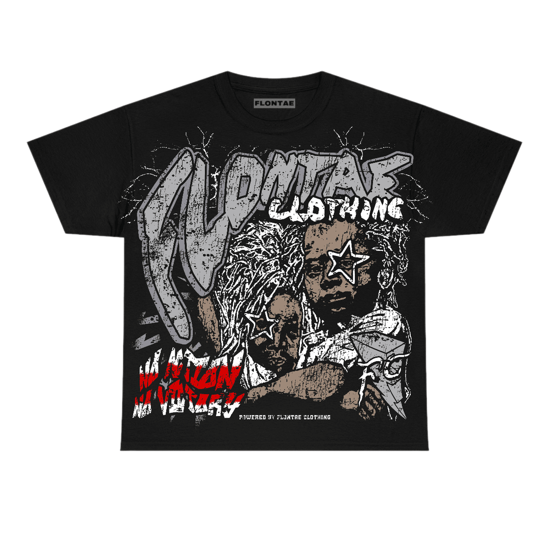 White Cement 4s Flontae T-Shirt No Action Graphic