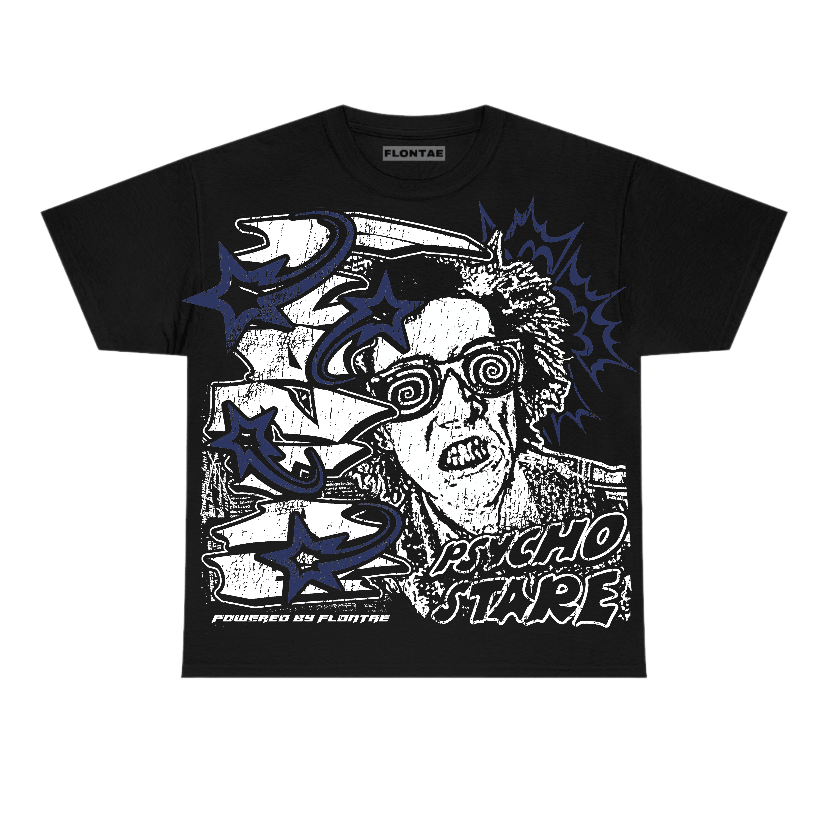Deep Royal Blue 1s Flontae T-Shirt Stare Graphic