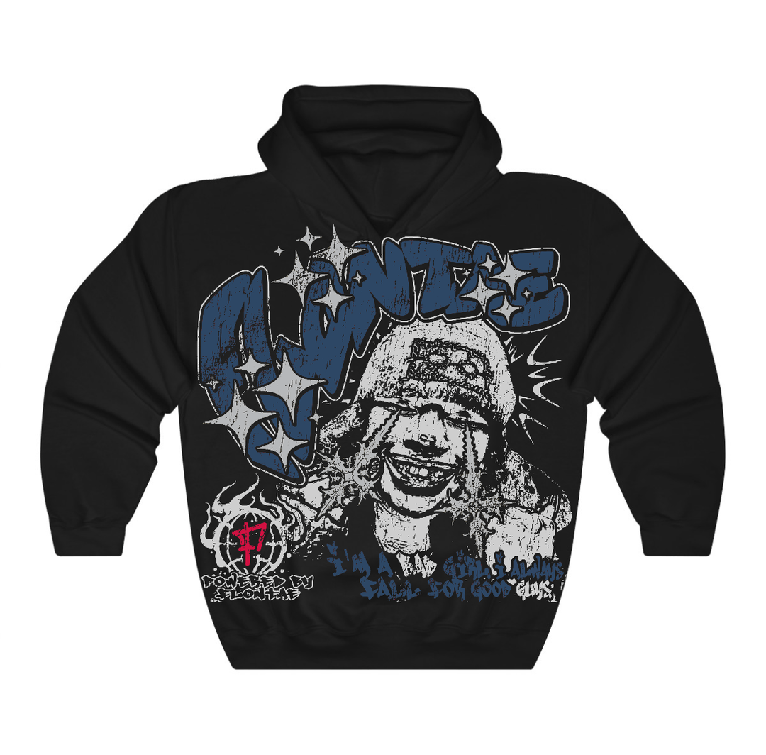 French Blue 12s Flontae Hoodie Changed The Thought Graphic