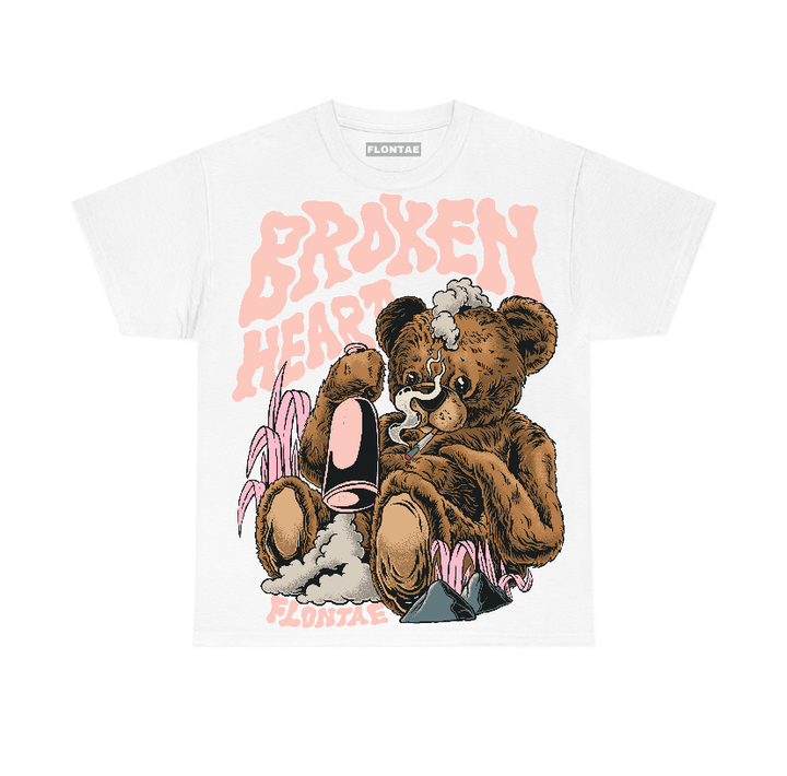 Legend Pink 11s Low Flontae T-Shirt Broken Heart Graphic