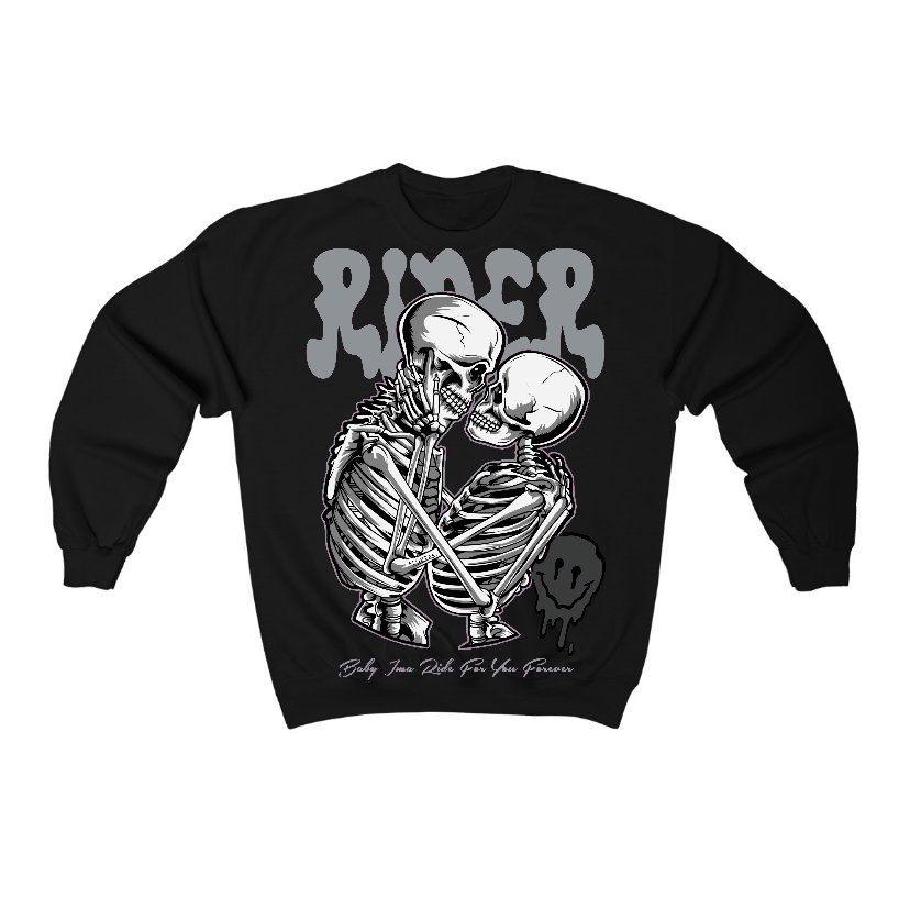 Fear 4s Flontae Crewneck Sweatshirt Rider Graphic