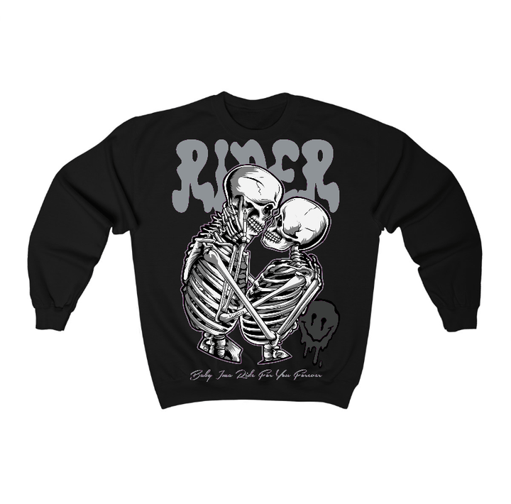 Fear 4s Flontae Crewneck Sweatshirt Rider Graphic