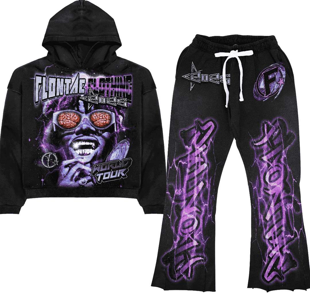 Flontae No Outcome 2 Piece Sweatsuit Set