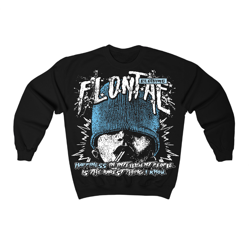 Legend Blue 11s Flontae Crewneck Sweatshirt Furious Graphic
