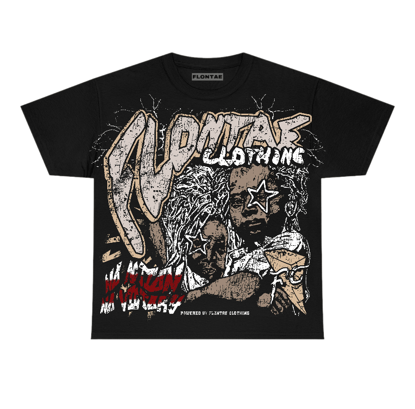 Cinnabar 1s Flontae T-Shirt No Action Graphic
