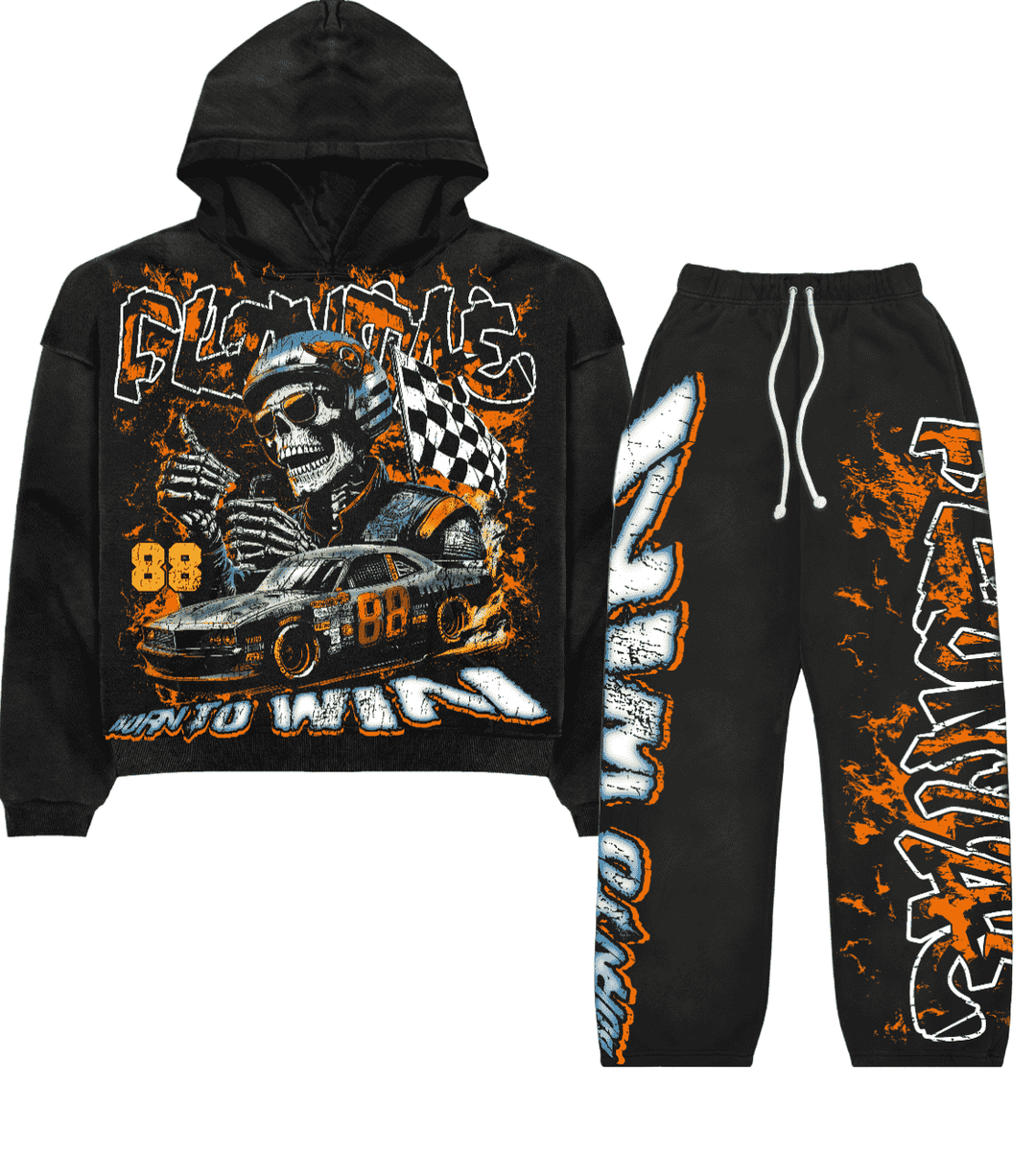 Flontae Hurtful Promises 2 Piece Sweatsuit Set