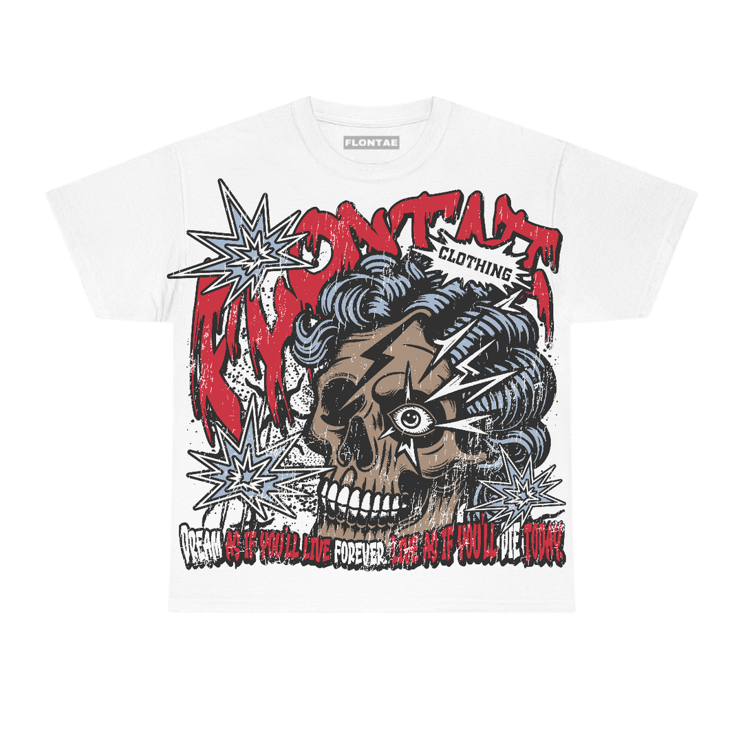 Fire Red “Black Tongue” 5s Flontae T-Shirt Dream Graphic