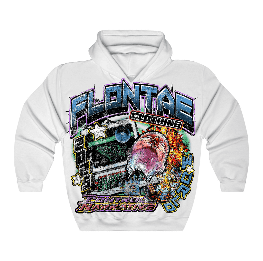 Flontae Hoodie Control The Narrative Graphic