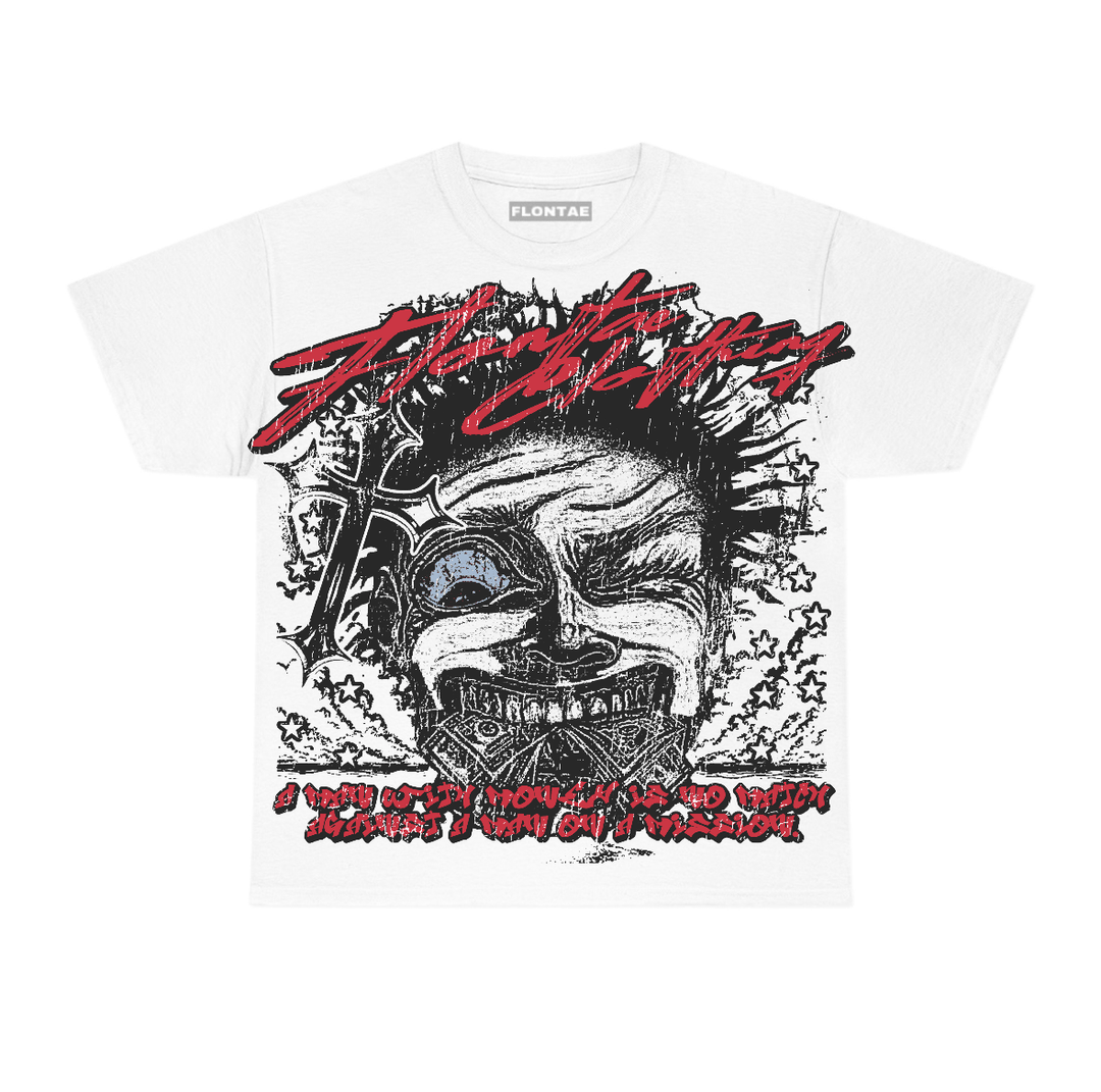 Fire Red “Black Tongue” 5s Flontae T-Shirt Nothing Else Graphic