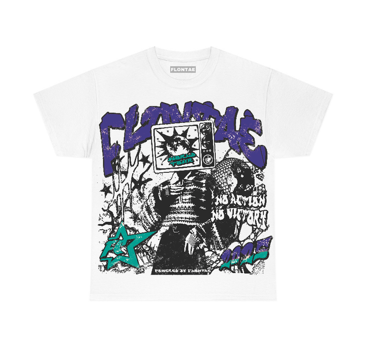 Grape 5s Flontae T-Shirt No Victory Graphic