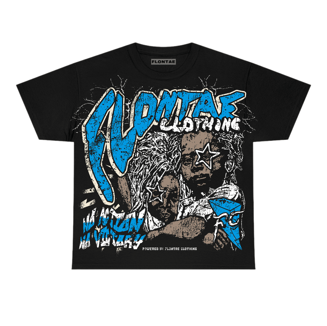 University Blue Reimagined 1s Flontae T-Shirt No Action Graphic