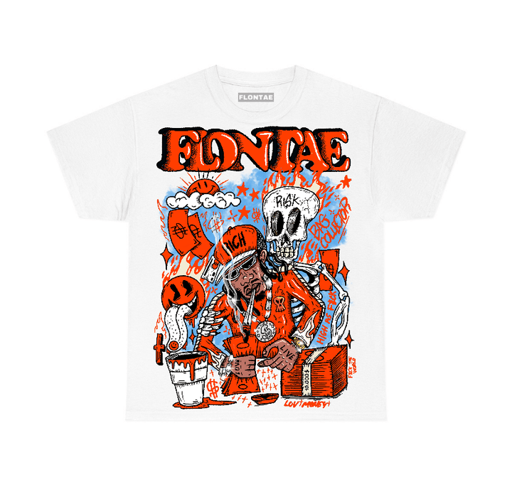 Georgia Peach 3s Flontae T-Shirt Master Mind Graphic