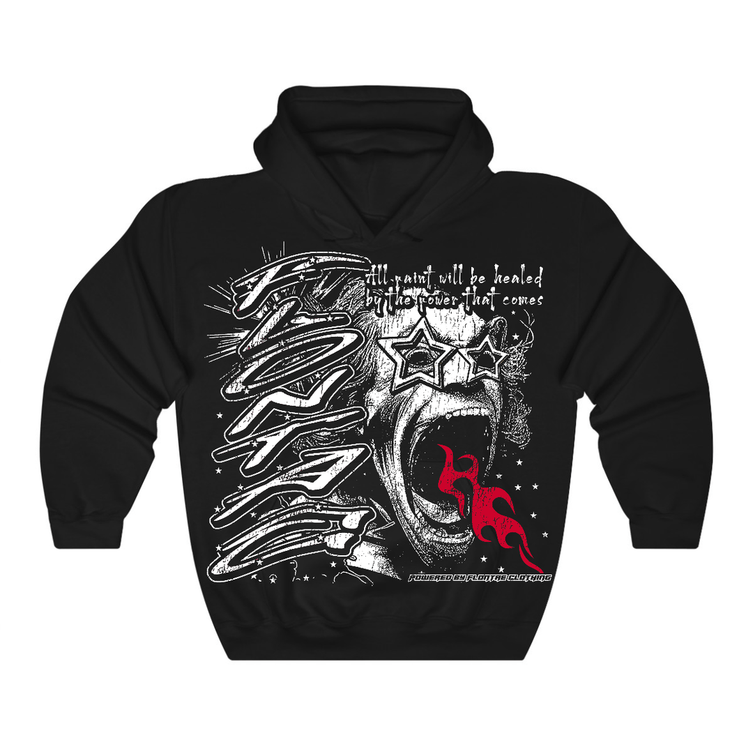 Red Taxi 12s Flontae Hoodie Wonder Graphic