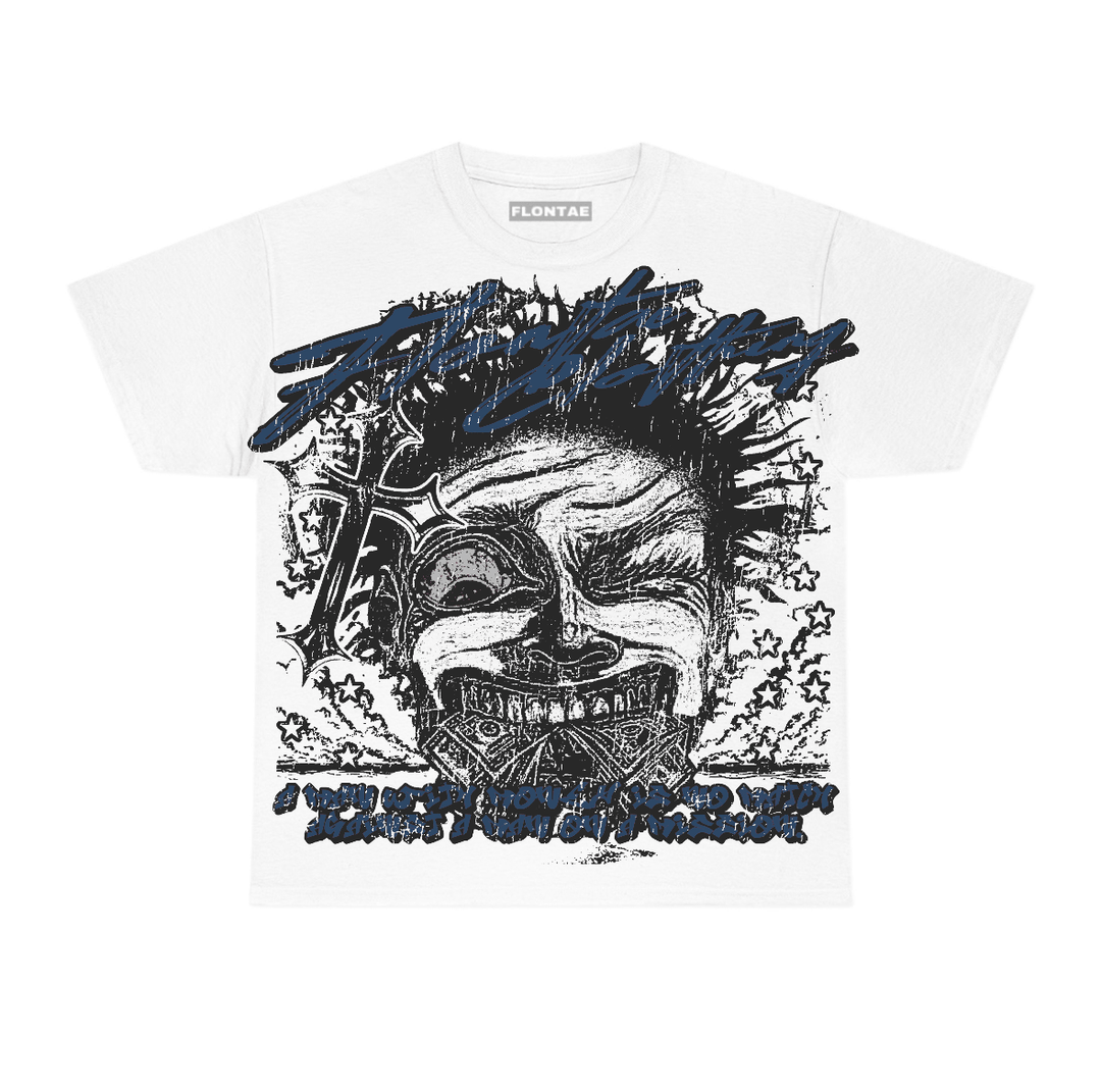 French Blue 12s Flontae T-Shirt Nothing Else Graphic