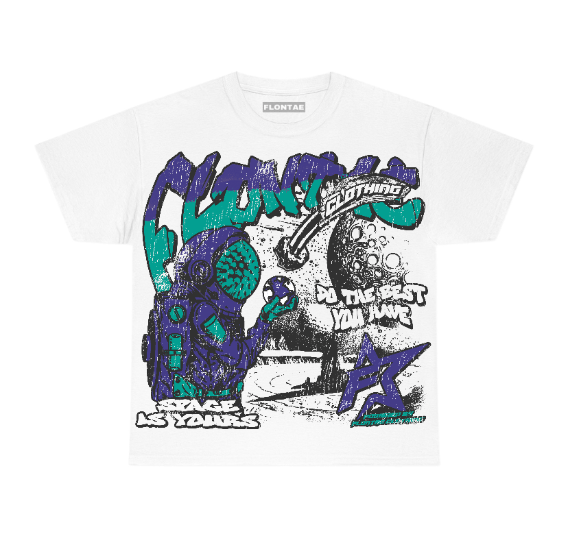 Grape 5s Flontae T-Shirt Space Is Yours Graphic
