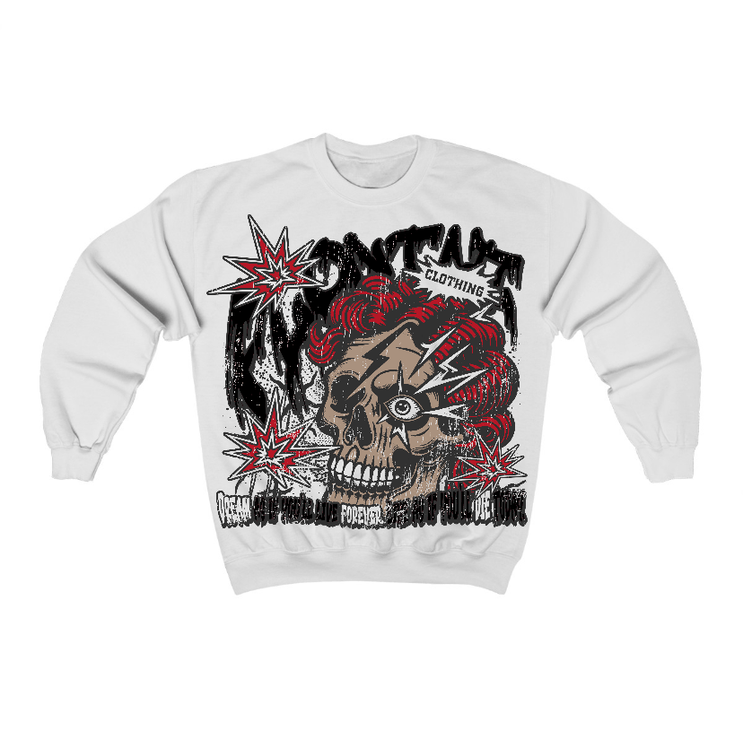 Flu Game 12s Flontae Crewneck Sweatshirt Dream Graphic