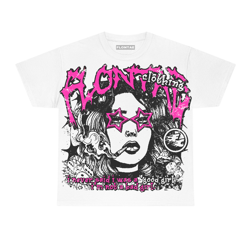 Triple Pink Dunk Low Flontae T-Shirt Keep Quiet Graphic
