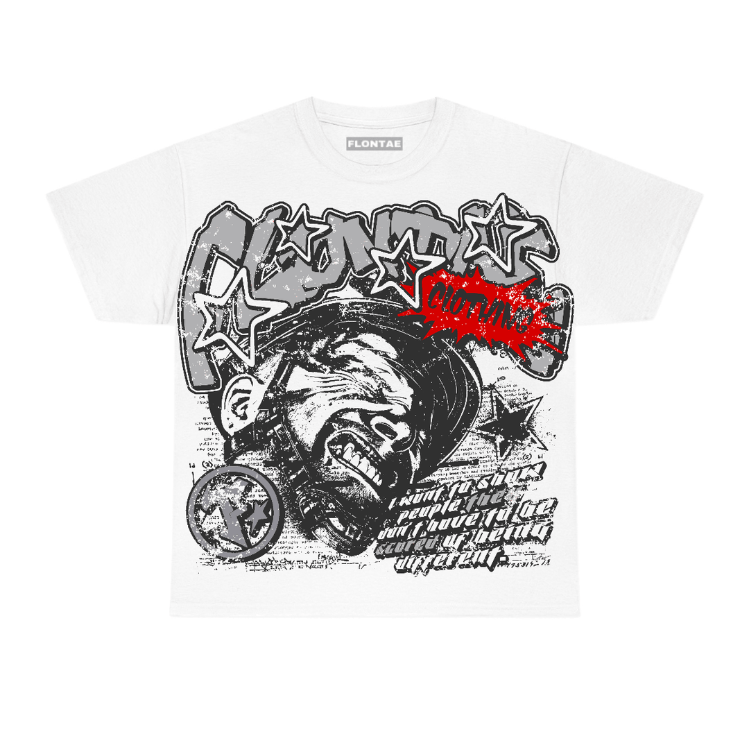 White Cement 4s Flontae T-Shirt Be Unique Graphic
