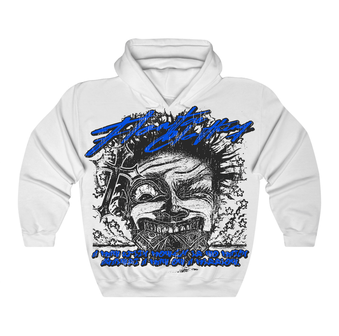 Blueberry 12s Flontae Hoodie Nothing Else Graphic