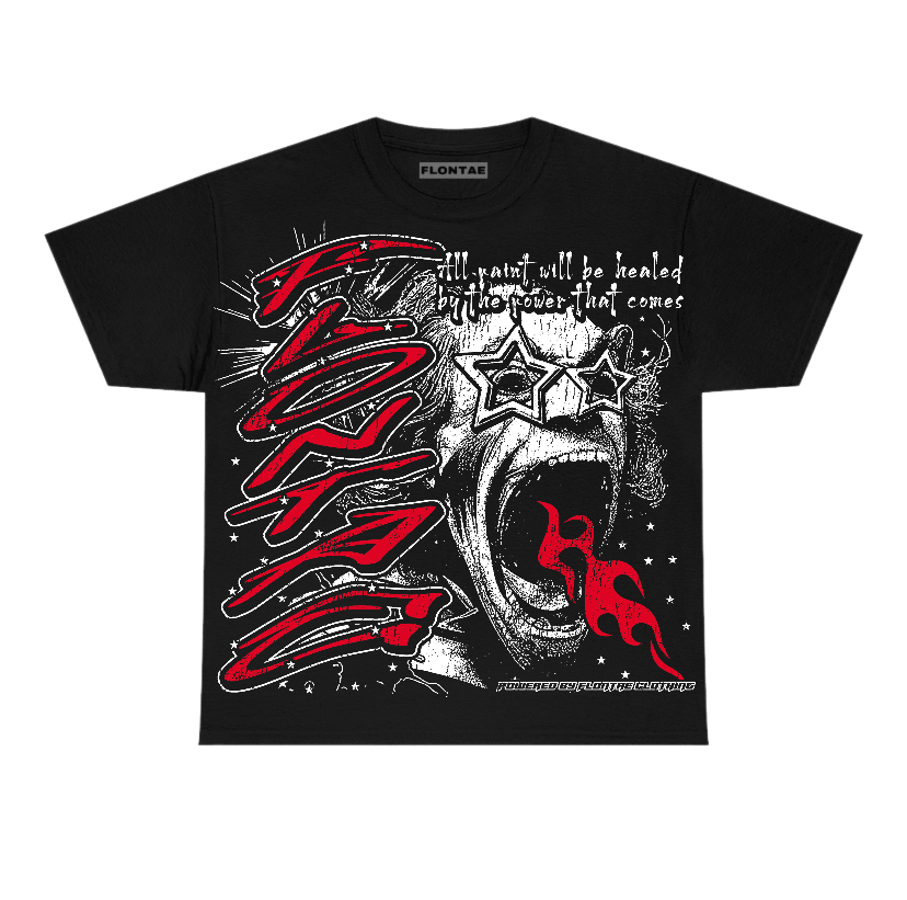 Bred 11s Low Flontae T-Shirt Wonder Graphic