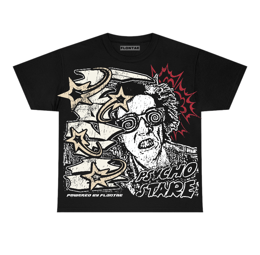 Cinnabar 1s Flontae T-Shirt Stare Graphic