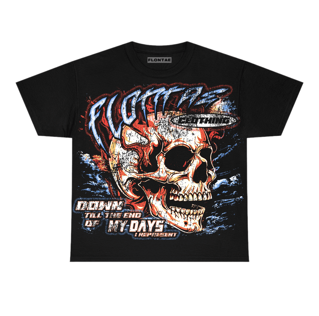 Flontae T-Shirt Stay Down Graphic
