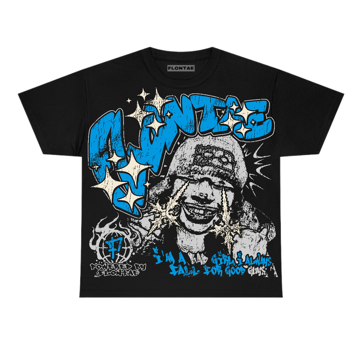 University Blue Reimagined 1s Flontae T-Shirt Changed The Thought Graphic