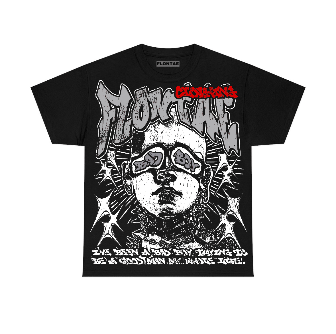 White Cement 4s Flontae T-Shirt Be Good Graphic