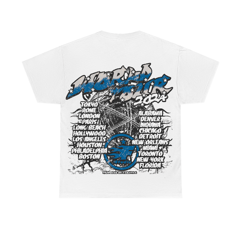 Military Blue 4s Flontae T-Shirt No Victory Graphic