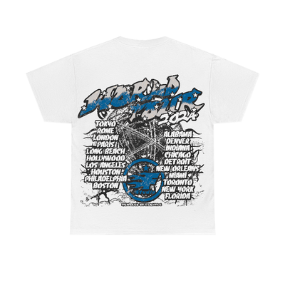 Military Blue 4s Flontae T-Shirt No Victory Graphic