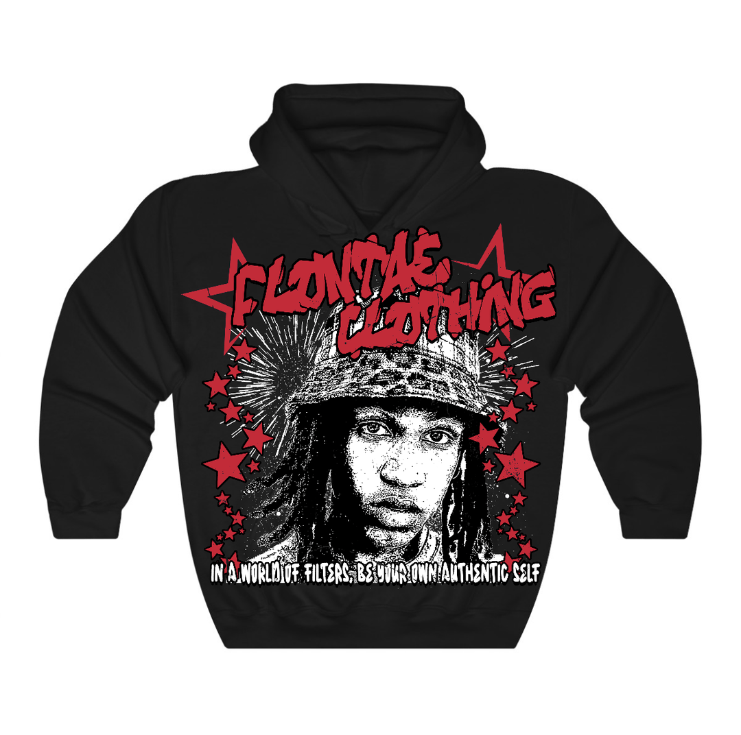 Chicago 1s Low Flontae Hoodie Be Yourself Graphic