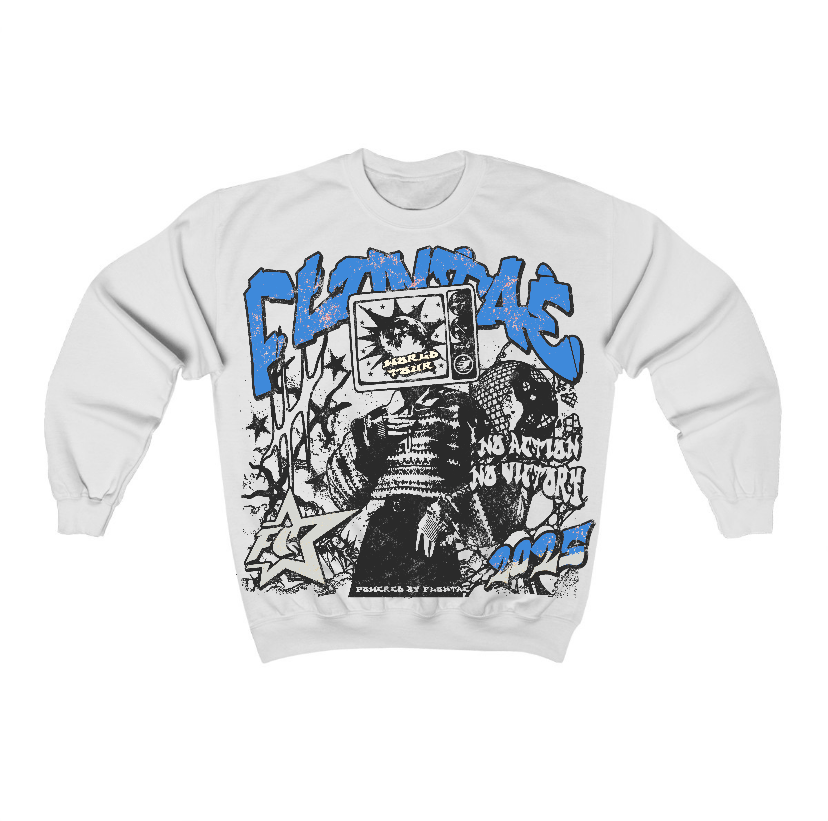 Lucky Shorts 3s Flontae Crewneck Sweatshirt No Victory Graphic