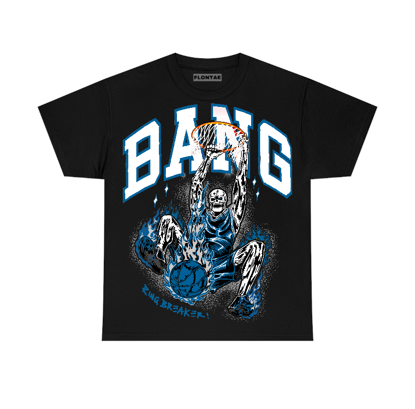 Military Blue 4s Flontae T-Shirt Get Up Graphic