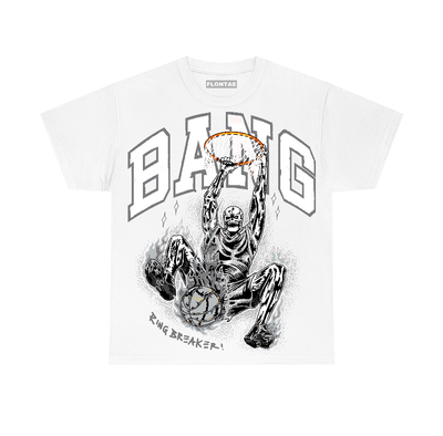 Wolf Grey 12s Flontae T-Shirt Get Up Graphic