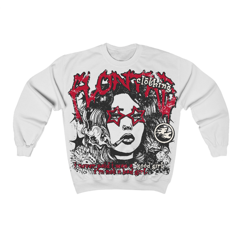 Black Toe Reimagined 1s Flontae Crewneck Sweatshirt Keep Quiet Graphic