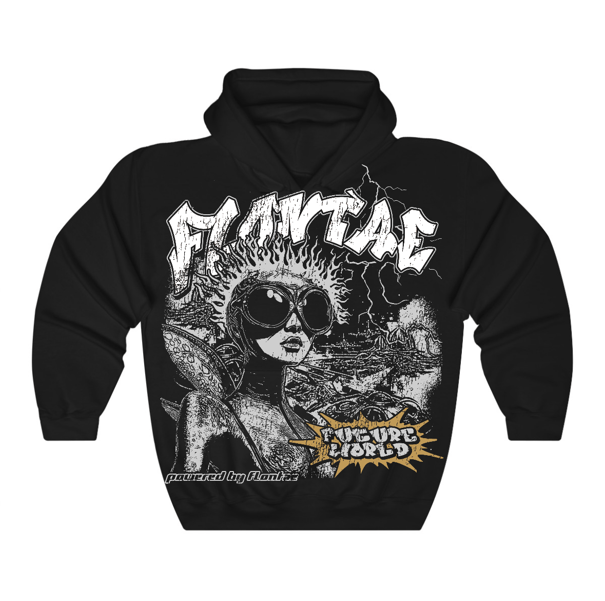 Taxi 12s Flontae Hoodie Ahead Graphic