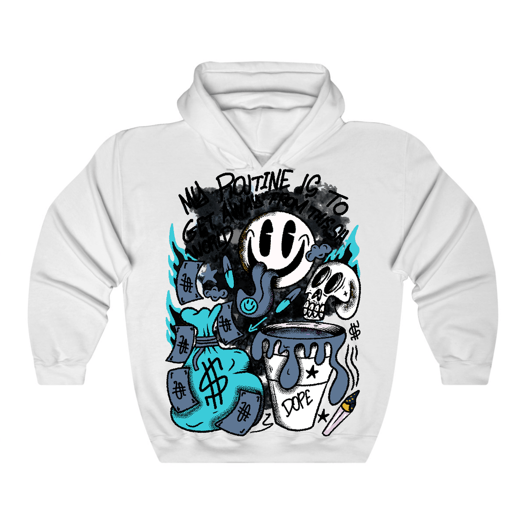 Gamma Blue 11s Flontae Hoodie Stay Out Graphic