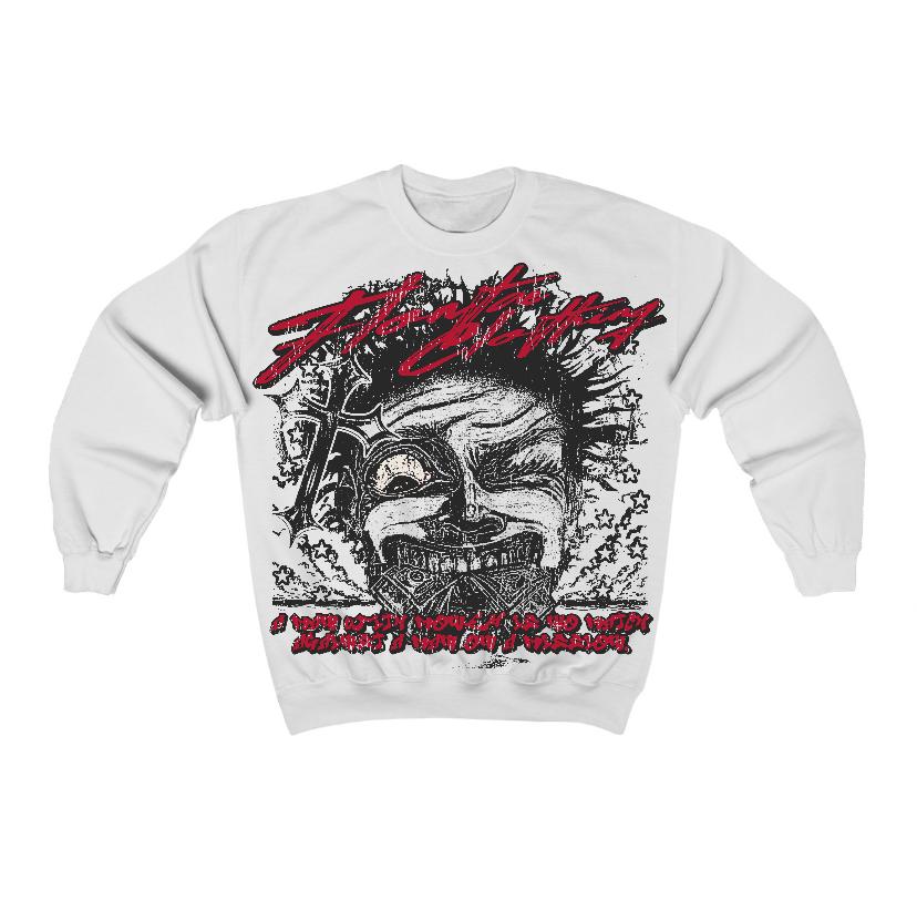 Black Toe Reimagined 1s Flontae Crewneck Sweatshirt Nothing Else Graphic