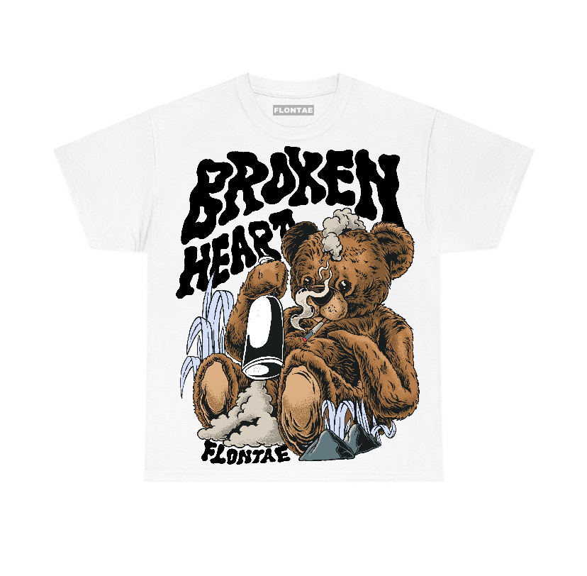 Reverse Oreo 6s Flontae T-Shirt Broken Heart Graphic