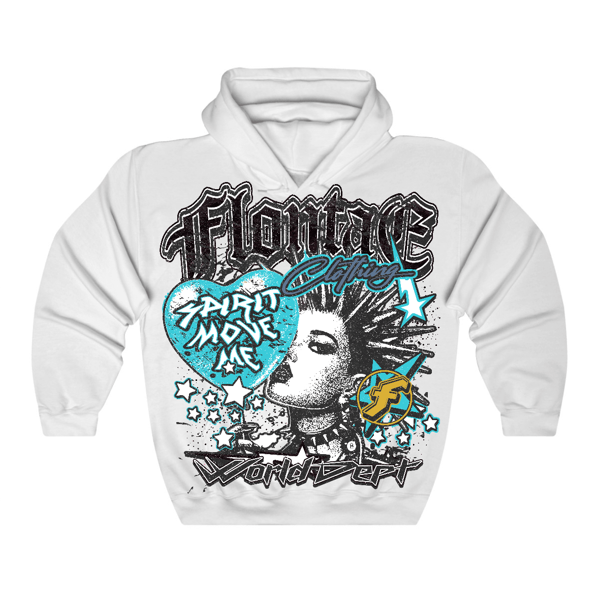 Gamma Blue 11s Flontae Hoodie Soul Motivation Graphic