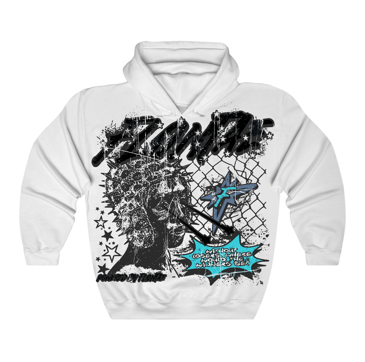 Gamma Blue 11s Flontae Hoodie Winners Graphic