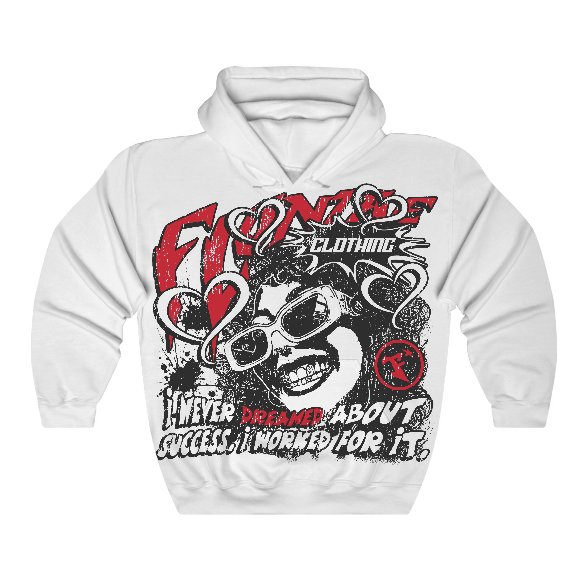Chicago 1s Low Flontae Hoodie Never Dream Graphic