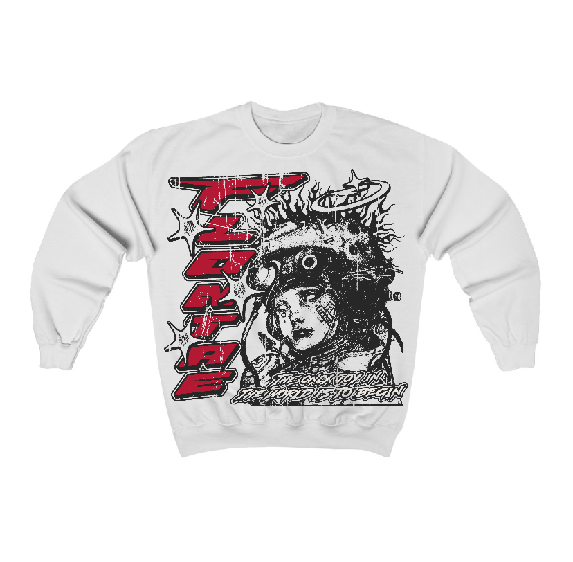 Black Toe Reimagined 1s Flontae Crewneck Sweatshirt Self Aware Graphic