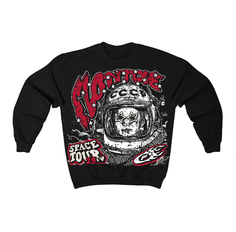 Black Toe Reimagined 1s Flontae Crewneck Sweatshirt Get Around Graphic